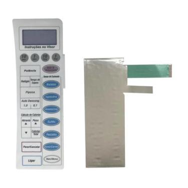 Imagem de Membrana compativel panasonic nn  7956 - nn 7954 branca curva - DIPRIM