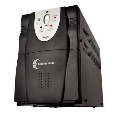 Imagem de Estabilizador Coletek 3200 VA, 6x Tomadas, Saída 115V, Bivolt Automático - 4T-10A 2T-20A
