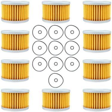 Imagem de Kit 10 filtro de óleo CB250F CBX250 CB300F Twister CB300R NX350 Sahara