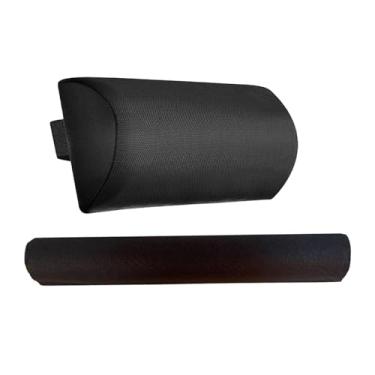 Imagem de Baoblaze Cadeira de praia cabeça almofada reclinável cadeira encosto de cabeça com apoio para os pés espreguiçadeira cabeça travesseiro, fácil de instalar e