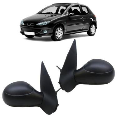 Imagem de Retrovisor 206 2000 2001 2002 2003 2004 2005 2006 2007 Controle - Auto