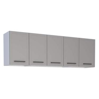 Imagem de Armário Aéreo Aço Juno 1445Mm Cinza Montado (150) Cozimax