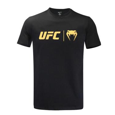Imagem de Camiseta UFC Venum Classic - Black/Gold, Tamanho GG