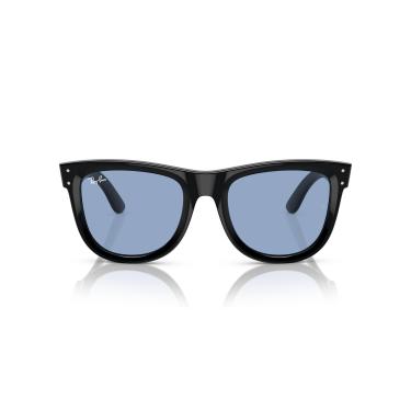 Imagem de Óculos de Sol Ray-Ban Wayfarer Reverse 0RBR0502S 667772 Tam 50 / Preto - Lentes Azul Claro