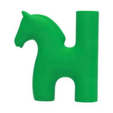 Imagem de Ioensy Vaso de flores, vaso de animais fofos, suporte multifuncional para plantas, arranjo de flores secas para decoração de prateleira de entrada e corredor, Cavalo