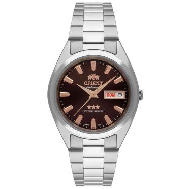 Imagem de Relógio ORIENT masculino automático marrom 469SS084NH N1SX