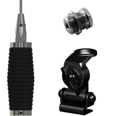 Imagem de Antena Móvel Px Maria Mole 1,35 metros Suporte Mini Porta Malas Capô P