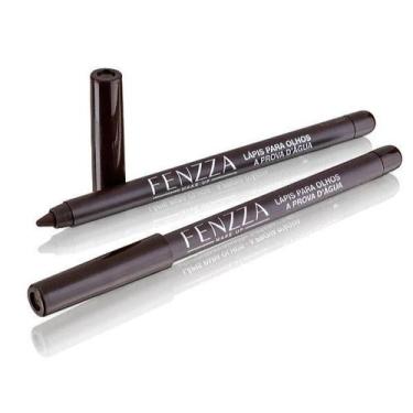 Imagem de Lápis Delineador para Olhos Marrom À prova Dágua Fenzza - Fenzza Makeu