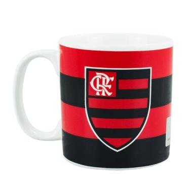 Imagem de Caneca Porcelana Flamengo Mengão Licenciada 320ml