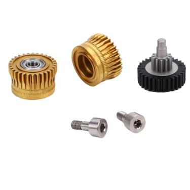 Imagem de Fafeicy Kit de Atualização de Upgrade de Engrenagem de Rolamento Duplo de Impressora 3D Roda de Acionamento de Aço Endurecido para K1 K1 Maximum K1C Ender 3 V3 V3 Plus
