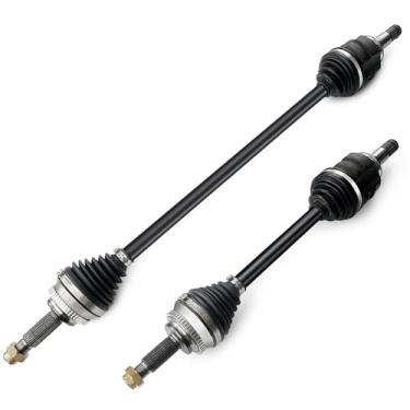 Imagem de BELKEBIR Par de conjunto de eixo CV dianteiro compatível com Toyota Corolla 2009-2018 2003-2013 Toyota Matrix 2003-2010 Pontiac Vibe L4 1.8L, substitui 4341001130 4341001131 19183737