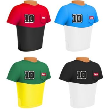 Imagem de Kit de Apontadores com Depósito, Summit, Decorado, Tris Player, 2 em 1, com Borracha, 4 cores, 16 Unidades