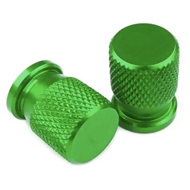 Imagem de Tampas de haste de válvula de pneu de roda de veículo CNC Dirt Bike Acessórios compatíveis com CRF 150 250 450 CRF150 R/F CR450 CRF230F CRF250 (sem logotipo verde)