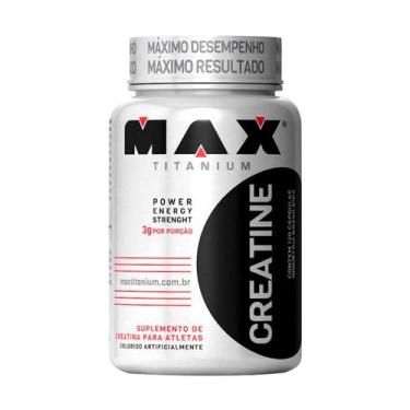 Imagem de Creatine Aumento de Energia e Evita Fadiga Muscular - Max Titanium