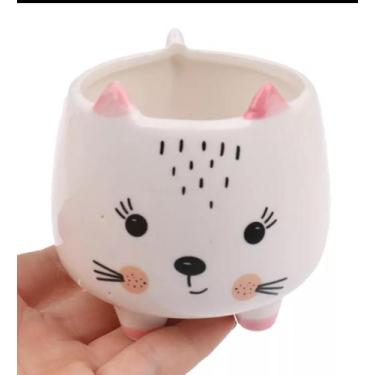 Imagem de Vaso de suculenta decorativo - Rose garden