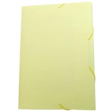 Imagem de Pasta aba elastico oficio linho serena amarela - Dello