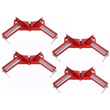 Imagem de Ymiko Clipe de ângulo Reto de 90 Graus, Braçadeira de Canto de Liga de Alumínio para Quadro de Imagem de Tanque de Peixes de Vidro DIY, Carpintaria [vários projetos]