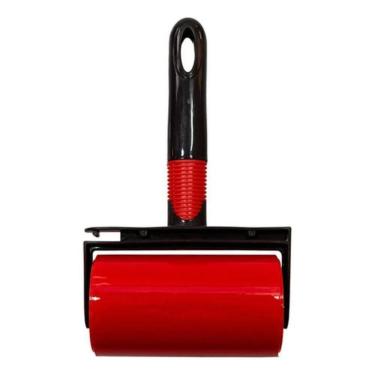 Imagem de 2X Powermaid Rolo Adesivo 11.6X20Cm Preto E Vermelho