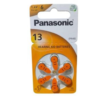 Imagem de Bateria auditiva pr13 Panasonic cartela com 6 un