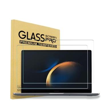 Imagem de i-Tensodo Pacote com 2 protetores de tela de vidro temperado de 40.6 cm para Samsung Galaxy Book 4/3 Pro 40.6 cm, Galaxy Book 4/3 Ultra 40.6 cm, Galaxy Book 4/3 Pro 360 40.6 cm Touchscreen, HD Clear