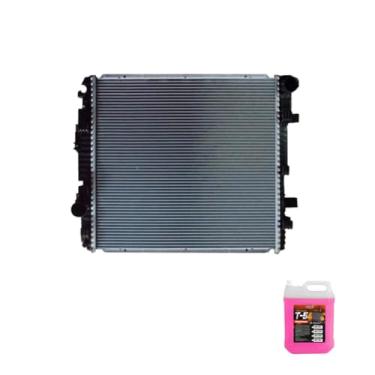 Imagem de Kit Radiador MB 1315/1418/1518/1718 04/Atego + Aditivo Radiador RADIADORNAQ Rosa 5LT