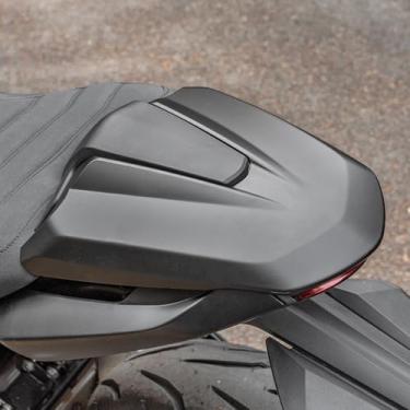 Imagem de Capa de assento traseiro de motocicleta para Daytona 660 2024 2025 capa de passageiro traseiro carenagem de assento solo (preto fosco)