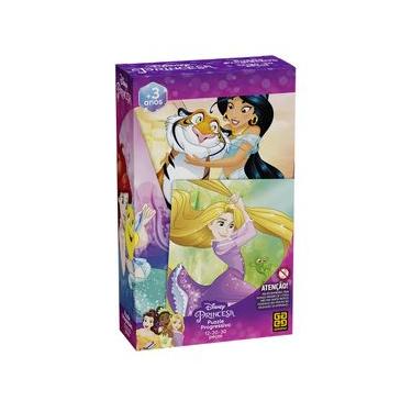 Imagem de Quebra-cabeça Progressivo Princesas