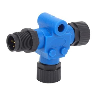 Imagem de Ymiko M12 5 Pinos NMEA 2000 Marine T Conector IP67 Divisor de Cabo Backbone à Prova d'água para Integração de Rede Lowrance Confiável, Compatível Com Elétrico de Barco (#11)