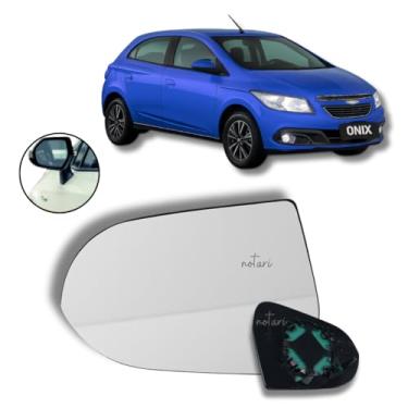 Imagem de Lente Espelho Retrovisor Prisma Onix 2013 2014 2015 2016 Esquerdo