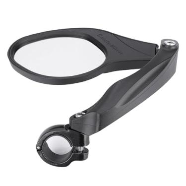 Imagem de RiToEasysports Espelho Retrovisor de Bicicleta, Espelho Retrovisor Com Rotação de 360° Com Listras Refletivas Claras, de Guiador ABS Inquebrável para Bicicletas de Estrada de Montanha 22,2 Mm