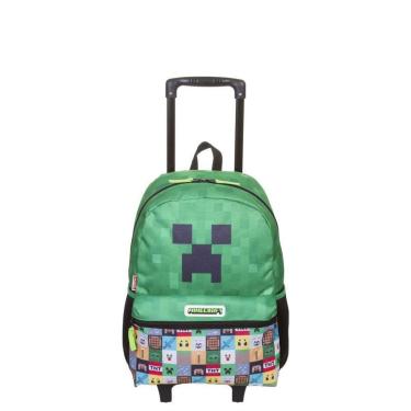 Imagem de Mochila de Rodinha Sestini Grande Minecraft M Plus Pixels-Masculino