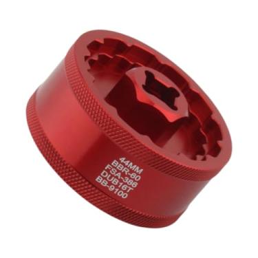Imagem de Generic Extrator de Movimento Central 5 em 1 para Bicicleta, Copo do Movimento Central, Extrator de Pedivela à Ferrugem e ao Desgaste para, Vermelho
