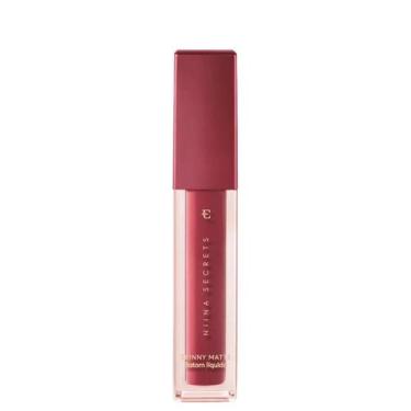 Imagem de Batom Líquido Marsala Magnólia Niina Secrets by Eudora Skinny Matte 5m