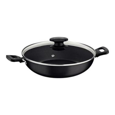 Imagem de Panela Wok Antiaderente 3,3L Loreto Grafite Tramontina