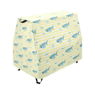 Imagem de Qilmy Shark Kids Water Table Cover, Duty Waterproof Patio Table Covers for Outdoor Toddler Splash Tables, UV Resistant & Dustproof Play Table Protector, Cover Only