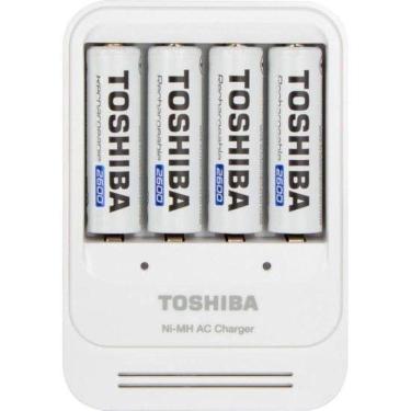 Imagem de Carregador De Pilhas Toshiba 4x Aa/2600mah