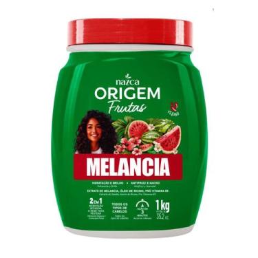 Imagem de Nazca Creme Tratamento Origem 1kg 2 em 1 Melancia