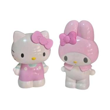 Imagem de Estojo De Armazenamento Multifuncional Hello Kitty My Melody, Organiza