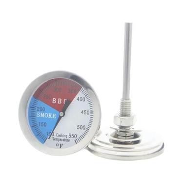Imagem de Termômetro De Churrasco Em Aço Inoxidável Medidor De Temperatura De Al