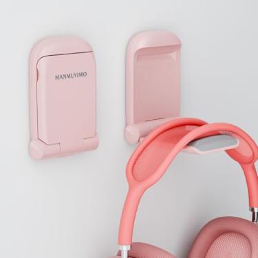 Imagem de MANMUVIMO MAMUVIMO Headphone Stand, Headphone Holder Hook Mount, Pink