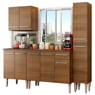 Imagem de Cozinha Completa Emilly Sing Armário Balcão Paneleiro Madesa