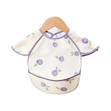 Imagem de Babador Impermeável Para Bebê, Cobertura Total Do Corpo, Babador Sem M