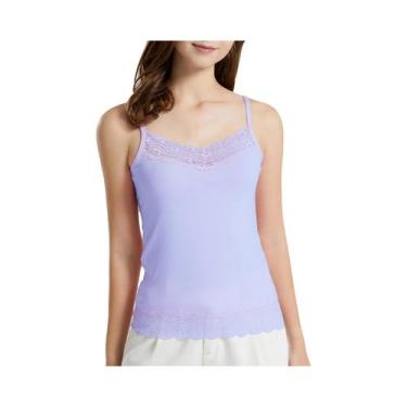 Imagem de Camisola De Renda Em Cor Sólida Para Mulheres, Vestuário Casual Usável