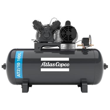Imagem de Compressor Atlas Copco At 2 10 100 Litros 140 Libras 2 Cv Monofásico V2
