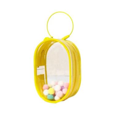 Imagem de Bolsa Transparente Mini Para Armazenamento De Bonecas De Pelúcia, Caix