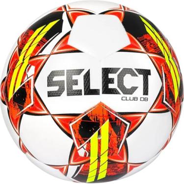 Imagem de SELECT Bola de futebol Club DB V22, branco/vermelho, tamanho 5