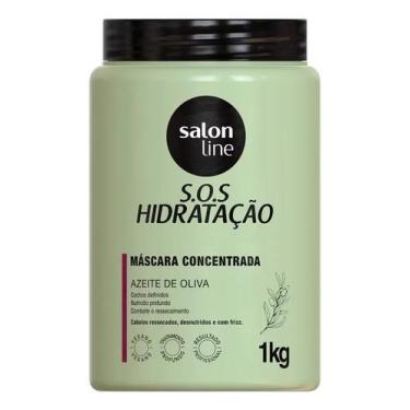 Imagem de Máscara Hidratação Cabelo S.o.s Ultra Cachos Salon Line 1kg - Congratu
