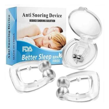 Imagem de 2 Aparelhos Dispositivo Anti Ronco Para Facilitar Respiração - Congrat