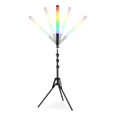 Imagem de Bastão de LED Fotografia RGB DGM Luxceo-P400 com Tripé 2m Re - Congrat