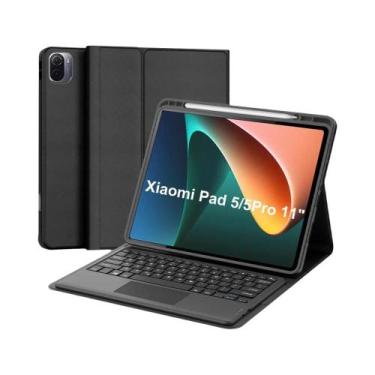 Imagem de Capa para Xiaomi Pad 5 11 polegadas, capa para teclado Bluetooth para 